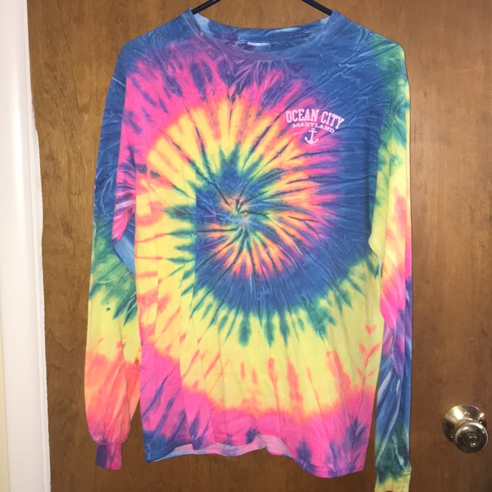 Ocean City, Maryland Tied Dyed Shirt